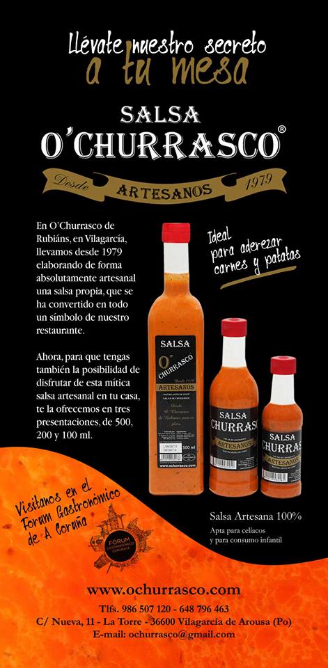 Salsa O´Churrasco (Caja 12 Unidades)