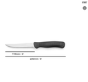 Cuchillo Chuletero Mango de puntos 110 mm